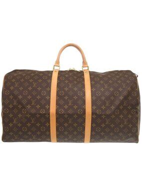 Louis Vuitton Keepall 60 Monogram Boston Bag